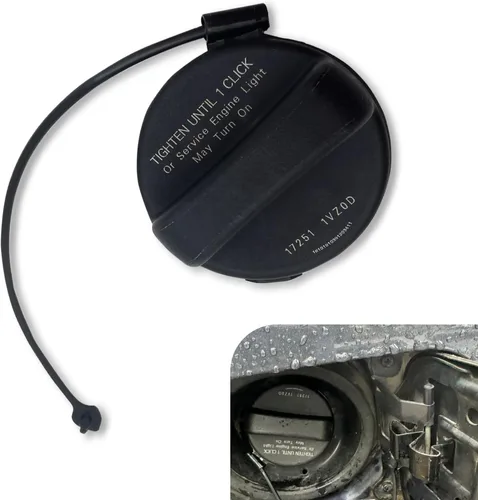 1 pieza de tapa de tanque de gasolina, tapa de sellado de combustible, reemplaza OEM 17251-1VZ0D 17251-3JA0A 17251-9BD0E, compatible con Nissan