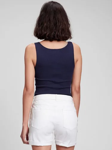 Miniatura 6 de GAP Paquete de 2 camisetas sin mangas acanaladas para mujer