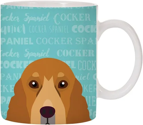 Miniatura 19 de Taza de café de cerámica con diseño de raza de perro de 11 oz (Border Collie)