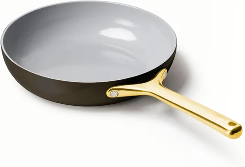 Miniatura 18 de Caraway Mini sartén antiadherente de cerámica (1.05 cuartos de galón, 8 pulgadas), no tóxico, sin PTFE ni PFOA, apto para horno y compatible