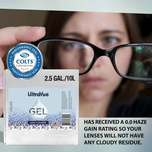 Miniatura 4 de Limpiador de lentes de gel – Recarga de lentes de ojos Gel Cubitainer – Seguro para todas las lentes (revestimiento AR incluido), anteojos