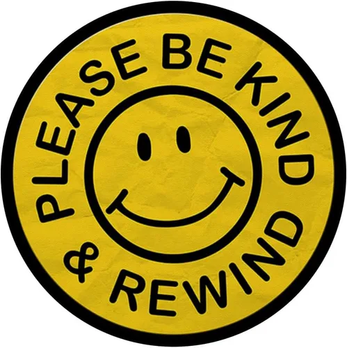Miniatura 3 de Be Kind Rewind Apparel Retro Nostalgia Sticker 80s 90s PopSockets Grip and Stand para teléfonos y tabletas, Negro