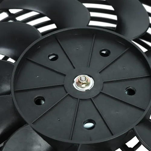 Miniatura 7 de BLACKHORSE-RACING 12" Ventiladores universales eléctricos para enfriar radiadores + Relé termostático y kit de montaje