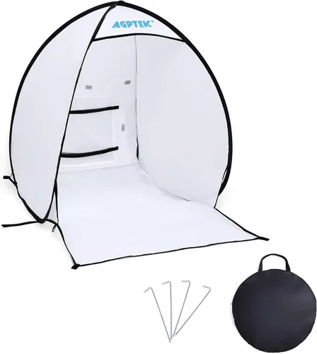 AGPTEK Cabina de pintura portátil - Refugio en aerosol para pintura, estación y tienda de campaña