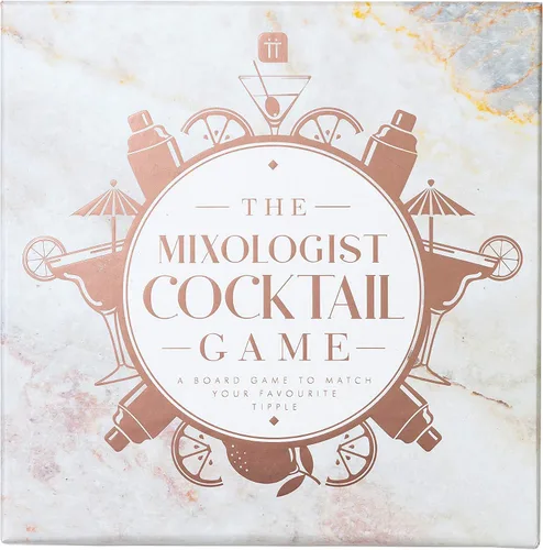 Juego de mesa de preguntas temáticas de cóctel | Noche de juegos | Adultos, después de la cena, juego de mesa, conocimiento general, alcohol,