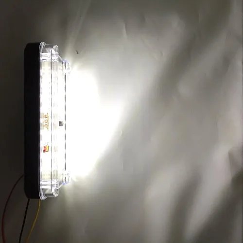 Miniatura 5 de Repuesto de Luz de Domo de Auto 12v-LEDLight de 4,3 pulgadas- 36 LEDs Blancos RV – Lámpara con Interruptor de Puerta Slim Luces de Techo