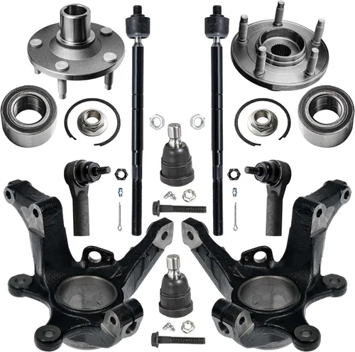 Miniatura 43 de Detroit Axle - Kit de nudillos delanteros derechos RWD para Chevrolet GMC Silverado Suburban Sierra 1500 Avalanche Tahoe Yukon Cadillac Escalade