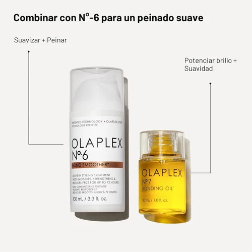 Miniatura 9 de Olaplex N°.7 Bonding Oil: High Shine Heat Protectant, Visibly Smooths & Softens Hair, Added Color Vibrancy, Up to 72 Hour Frizz Control For