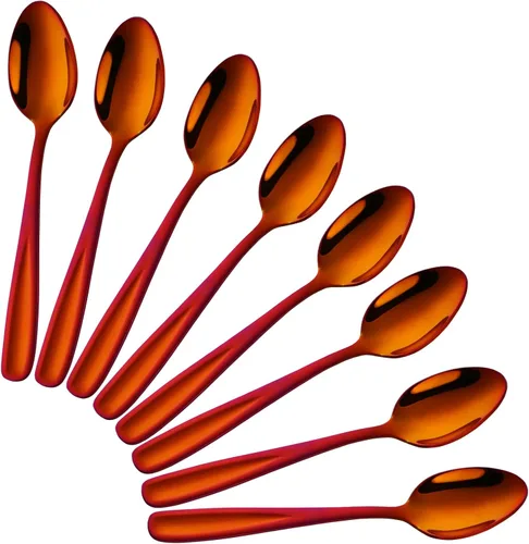 Miniatura 17 de 8 Pieces Dessert Spoons Teaspoons Small Coffee Spoons Espresso Spoons, 5.5 Inch (black)