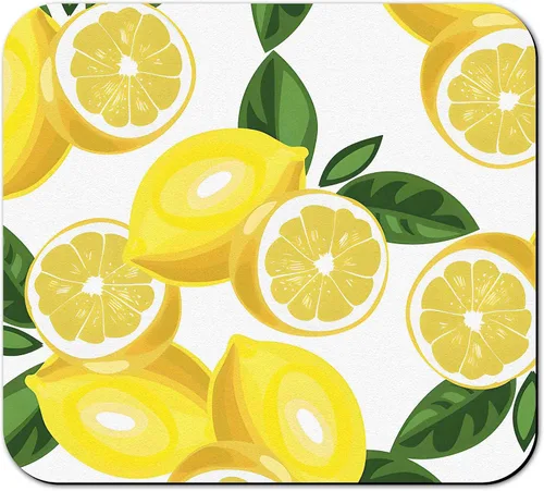 Miniatura 32 de Tapete de secado de platos para encimera de cocina 20x12 pulgadas, tapete de secado rápido de platos lavable, tapete de drenaje absorbente con Limón