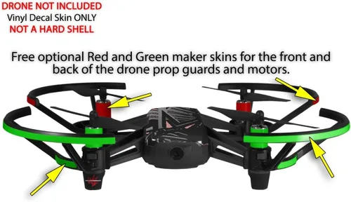 Miniatura 3 de Skin Wrap 2 Pack para DJI Ryze Tello Drone baja 0023 rosa dron no incluidas