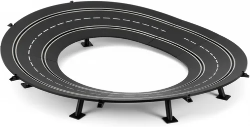 Miniatura 3 de Carrera Curva de banco alto 2/30, 6 piezas, digital 124/132 y analógico