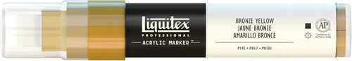 Miniatura 60 de Rotuladores de pintura Liquitex Professional, de punta ancha, Verde fosforescente, 8mm Verde fluorescente