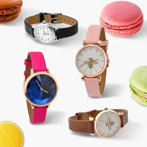Miniatura 9 de WOCCI Correas de reloj elegantes, correas de repuesto de cuero genuino para hombres y mujeres, ancho de la correa 0.315 in, 0.394 in, 0.472 in