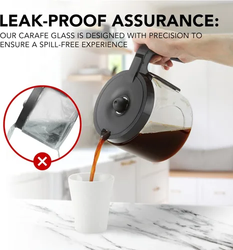 Miniatura 5 de Repuesto de jarra de 12 tazas solo compatible con Keurig-K Duo Single Serve 5100 Model No es compatible con keurig-K Duo Essentials Cafetera de una