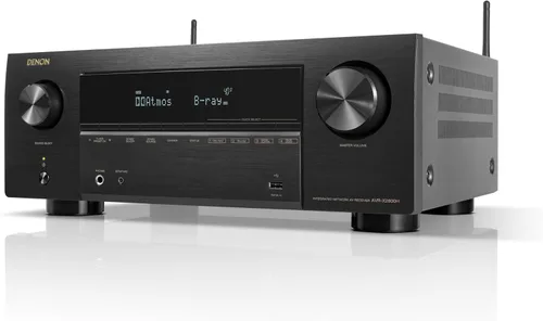 Denon AVR-X2800H Receptor Estéreo de 7.2 Canales - AVR de Cine en Casa 8K UHD (95W X 7), Transmisión Inalámbrica a través de HEOS Integrado, Wi-Fi,