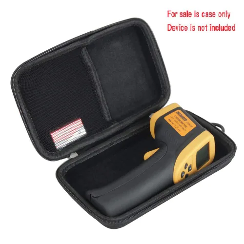 Miniatura 2 de Hermitshell Estuche rígido de viaje para pistola de temperatura de termómetro infrarrojo Etekcity 800/774 (negro)