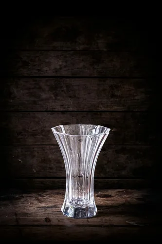 Miniatura 3 de Nachtmann Saphir Collection - Florero de cristal, 10.6 pulgadas, florero de cristal decorativo para flores, decoración del hogar y centros de mesa