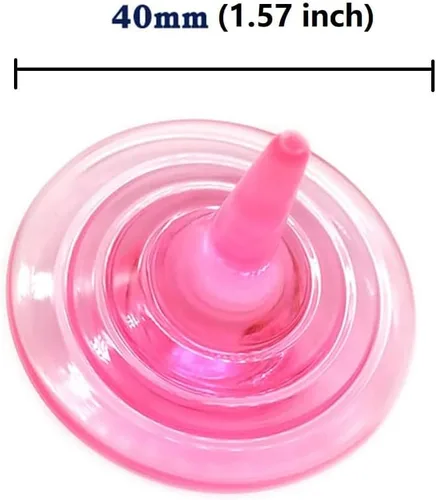 Miniatura 6 de Juguetes giratorios de acrílico para niños, coloridos y duraderos con cristales brillantes para niños y niñas, juego en familia, fiesta, escuela