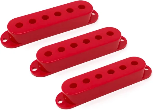 Miniatura 6 de Cubiertas para pastillas de bobina simple de plástico crema para guitarra eléctrica Fender Stratocaster Strat (juego de 3) PCST-CRM