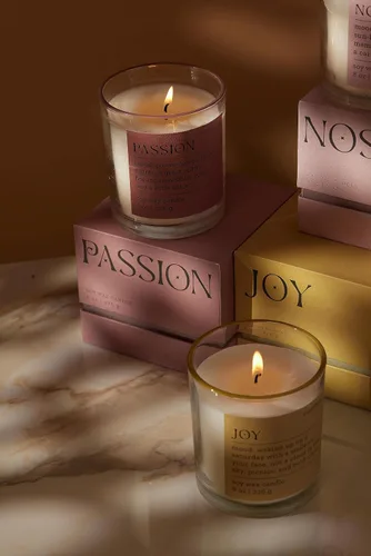Miniatura 4 de Paddywax Scented Candles Mood Collection - Vela fragante en caja en recipiente de vidrio, 8 onzas, Nostalgia