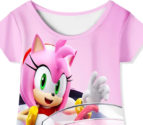 Miniatura 3 de Ermwojgrf Baby Girls Dress Princess Cartoon Casual Dress Short Sleeve Shirtdress Baby Girls Anime Print Dress