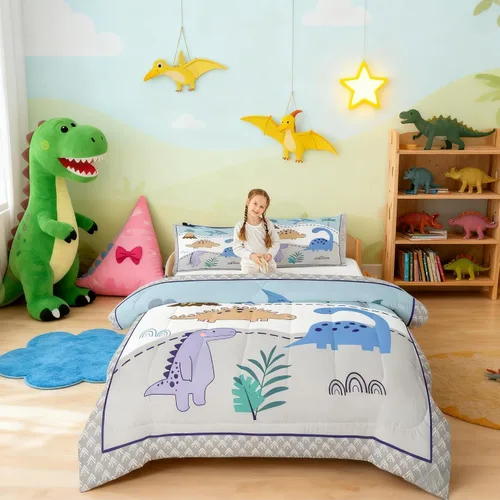Miniatura 63 de Castle Fairy Juego de edredón con bandera a cuadros en blanco y negro para niños, niñas, mujeres y adultos, edredón con temática de carreras, juego