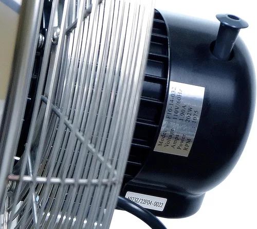 Miniatura 4 de HydroMist F10-14-006 - Ventilador oscilante de pared (24 pulgadas), 18", Negro