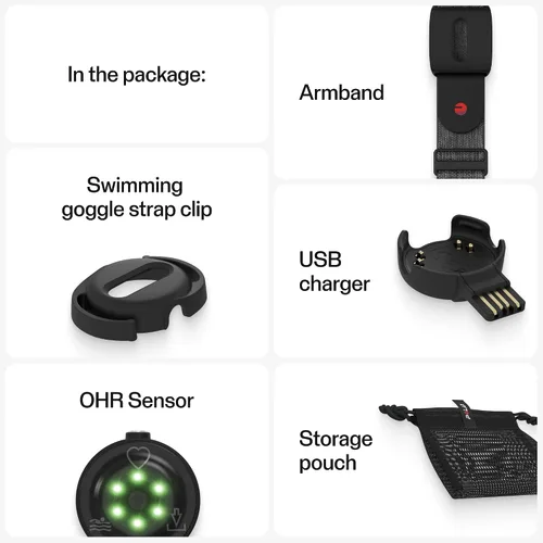 Miniatura 2 de Polar Verity Sense - Optical Heart Rate Monitor Armband - ANT+, Dual Bluetooth Rojo