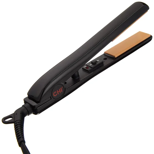 CHI Mini plancha plana de cerámica de turmalina, alisadora de pelo para un acabado uniforme y suave, doble voltaje, hierro de 0.75 pulgadas