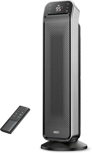 Miniatura 9 de Dreo Calentador de espacio para interiores, calentador de habitación portátil rápido de 25 pulgadas, 11.5 pies/s con control remoto y termostato, 3