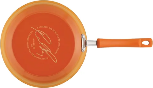 Miniatura 3 de Rachael Ray Juego de utensilios de cocina antiadherentes de esmalte duro, 14 piezas - Rojo