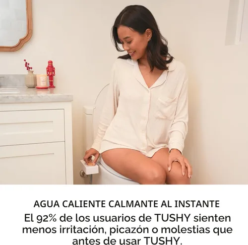 Miniatura 5 de TUSHY Spa - Accesorio de bidé para inodoro de agua caliente autolimpiable. Boquilla, ángulo y presión ajustables. Fácil instalación DIY en el hogar