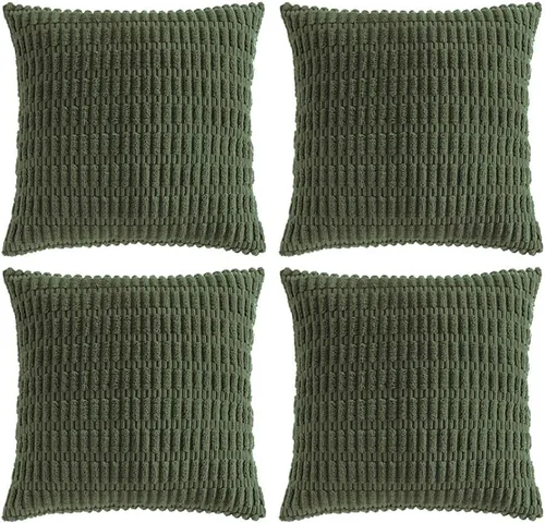 Miniatura 208 de Fancy Homi - Paquete de 2 fundas de almohada decorativas de color taupe de 22 x 22 pulgadas para sala de estar, sofá, cama, estilo rústico, bohemio