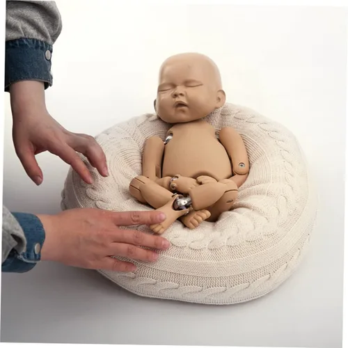 Miniatura 4 de NUOBESTY Fotografía recién nacida, puff para sofá, accesorios para fotos, sofá de modelado, accesorios para fotos de bebé