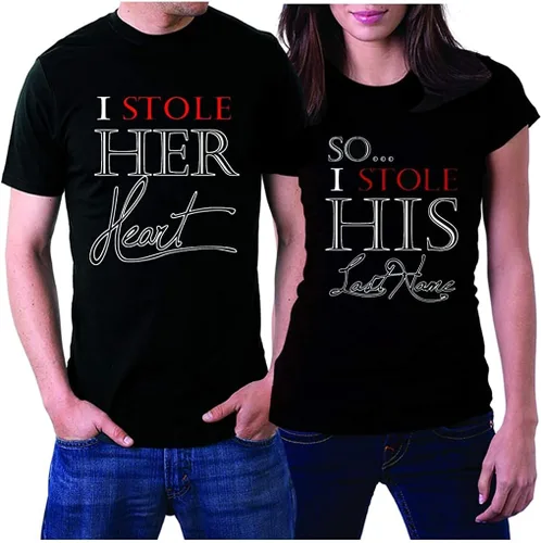 Juego de camisetas a juego para parejas casadas, regalo de boda para marido y esposa, para festejar aniversarios y recién casados.