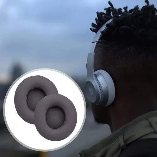 Miniatura 8 de Solo3 Almohadillas de repuesto para los oídos, almohadillas compatibles con auriculares inalámbricos Beats Solo 2 y Solo 3, almohadillas Solo2 Solo3