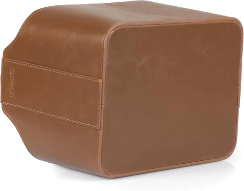 Miniatura 8 de Londo soporte para control remoto de cuero PU, organizador de escritorio para suministros de oficina con ranura para tableta, cepillo de maquillaje