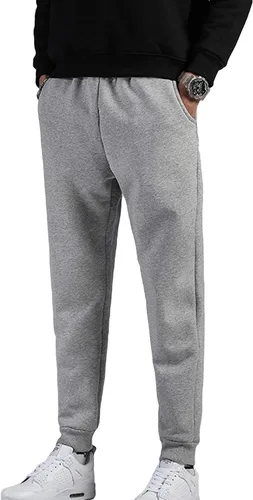 Miniatura 45 de MACHLAB Pantalones deportivos térmicos de forro polar para hombre, pantalones de chándal gruesos y cálidos para invierno