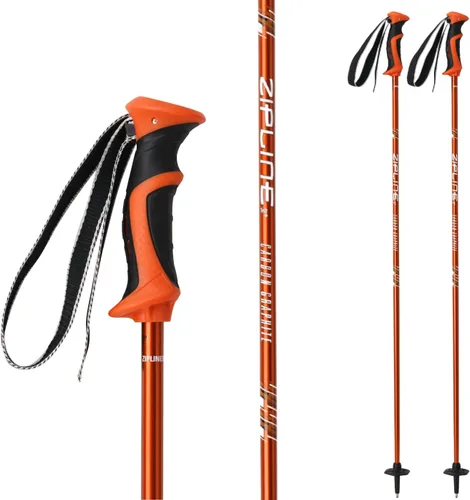 Bastones de esquí de grafito compuesto de carbono - Zipline Lollipop U.S. Proveedor oficial del equipo de esquí.