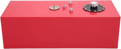 Miniatura 9 de Kit de Tanque de Combustible de Aluminio Celda de Combustible de 15 Galones Universal 57L Pulido Carreras Calle Drift Strip Tanque de Combustible