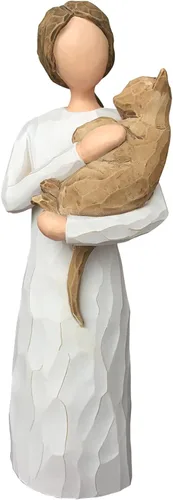 Miniatura 7 de FRUMOASA Regalos conmemorativos para gatos, regalo de condolencia de pérdida de gato para mamá gata, regalos de duelo de gato negro, regalos