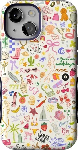 Miniatura 77 de Funda Casely para iPhone 13 Mini Eligiría Contigo Fresa Roja Compatible con MagSafe Diseño Protector Audaz Te elegiría Fresa Roja
