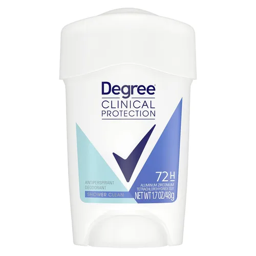 Miniatura 2 de Degree Clinical Protection Desodorante antitranspirante 72 horas de protección contra el sudor y el olor, antitranspirante para la ducha