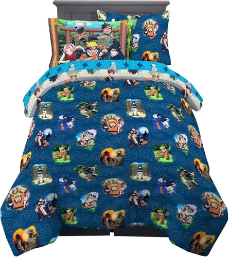 Miniatura 39 de Franco - Juego de ropa de cama para niños, edredón y sábanas supersuaves con funda de almohada, 5 piezas, tamaño individual, Jurassic World, 6A1348
