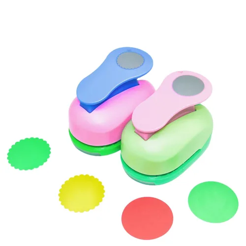 Miniatura 22 de Perforadora de papel Cady Craft Punch de 3,81 cm, juego de perforadoras de mariposa para álbumes de recortes eva