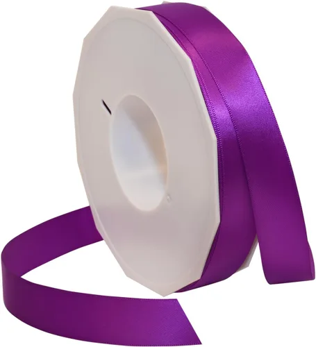 Miniatura 2 de Morex Ribbon Neon Brights Satinado, 5/8 pulgadas por 50 yardas, azul rey