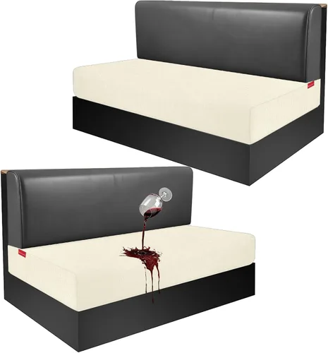 Miniatura 97 de Fundas de cojín impermeables para sofá, funda elástica lavable con diseño elástico antideslizante, protector de muebles para mascotas y niños