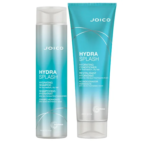 Joico HydraSplash - Champú y acondicionador hidratante | Para cabello fino, medio y seco | Reponer la humedad | Añade hidratación y suavidad | Con