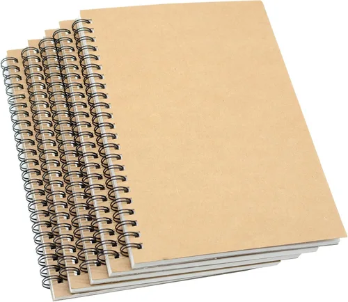 5 cuadernos de bocetos A5, blocs de bocetos en espiral, 30 hojas (60 páginas), papel grueso de 120 GSM, para pintura artística y dibujo (A5)